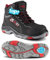 TOP BROOKLYN Arbeitsschuhe Herren S3 Gr. 45 [S3 SRC rutschfest] - Für Handwerker Lager - [EN ISO 20345:2011] - Sicherheitsschuhe Herren S3 Arbeitsstiefel mit Kevlar-Außensohle Schwarz - Größe wählen