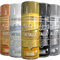 AlezyB 5 Mix Cans Metallic spray paint 200ml Multipurpose AerosoL,Gold Silver Copper Black White Quick and Fast Drying and Excellent Coverage for Metal, Wood, Plastic - A6