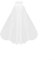 Schleier Braut Kurz, Weiß Perlen Brautschleier Elegent Bridal Schleier 45cm Braut Tüll Hochzeitsschleier Satinkante mit Kamm Hochzeit Zubehör für Junggesellenabschied（jga）, Hochzeit Party, Hen Party
