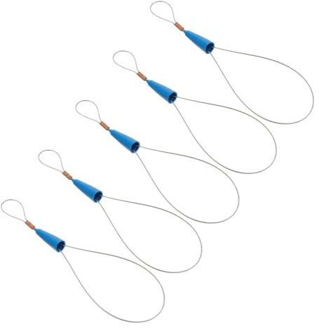 Hemobllo 5pcs Duct Wire Traction Management Tool Cable Puller No Corner Worry Lightweight Flexible Design