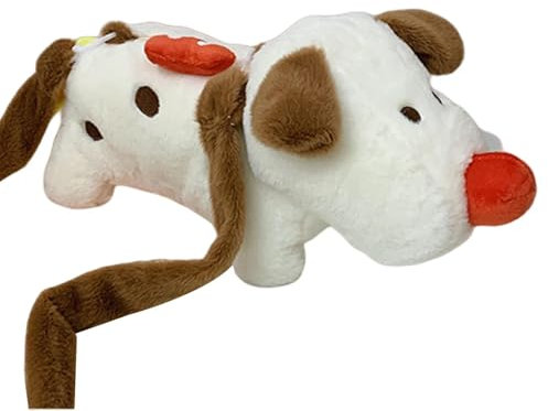 Tewzafiya Furry Puppy Kindertasche,Plüschtasche in Hundeform | Neuartige süße Hunde-Umhängetasche in Tierform für Damen | Süße Plüschtasche für Damen zum Ausgehen