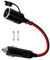 HuaLiSiJi Cable Alargadera Mechero Coche 12V 24V Alargador Conector Mechero 14AWG 15A/20A Cable Extension Mechero Coche con LED, para Coche, Motocicleta, Barco (0.3m)