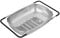 Colador de acero inoxidable expandible, colador de acero inoxidable extensible con asa, escurridor de alimentos, colador de acero inoxidable expandible con asa para frutas, verduras