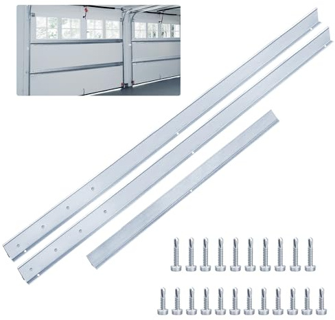 LAJIAOZ Garage Door Strut 16 Foot Heavy Duty Garage Door Reinforcement Support Strut-Ultimate Hurricane, Storm, Snow, and Wind Protection, Garage Door Brace, DIY & Pro Ready for 8/9/16/20FT Doors