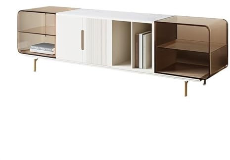 GEK208130 Tv Schrank Moderner, minimalistischer TV-Schrank, Acryl-Unterschrank, Unterschrank, kleines Wohnzimmer, Heim-Aufbewahrungsschrank Fernsehschrank
