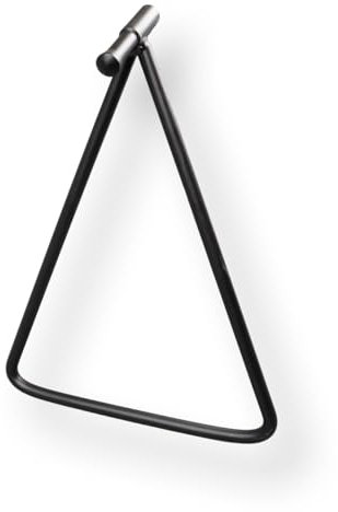 Dreieck Motorradständer für Cross und Enduro, Ständer aus Stahl, 37 cm x 27 cm, Schwarz