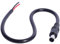 Cable de alimentación de 6,5 mm x 4,4 mm macho a cable desnudo, cable de reparación de extremo abierto para repuesto de fuente de alimentación de PC