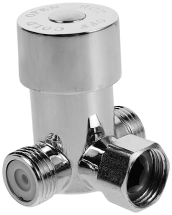 OSALADI Induction Faucet Thermostat Valve Temperature Control Mixer Tap for Hot Cold Water Constant Temperature Control Modern Design Easy Installation