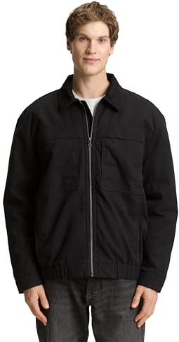 TOM TAILOR Denim Herren Jacke mit Beschichtung