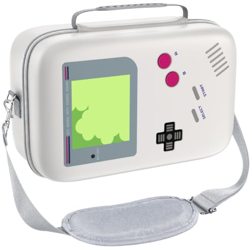 ivoler Tasche Kompatibel mit Nintendo Switch 2 Model 2025, Deluxe Harte Tragetasche Schutz Portable Schutzhülle Hülle Schutztasche für Switch 2 Konsolle, und Andere Zubehör RetroShell DMG