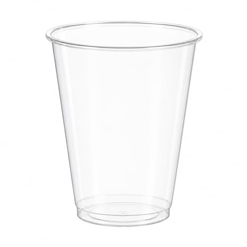 ZENIC | Bicchieri riutilizzabili in plastica trasparente | 50 unità da 300 cl