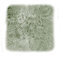 -LUXOR- living Sitzkissen Stuhl Echtfell, Flauschige Sitzauflage, Stuhlkissen, Lammfell Sitzkissen, Fell für Stühle, 34 x 34 cm Salbei, 1 Kissen