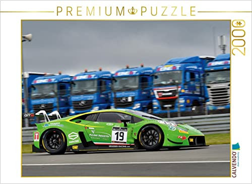 CALVENDO Puzzle Lamborghini Huracan GT3 2000 Teile Puzzle quer | Lege-Größe cm Foto-Puzzle für glückliche Stunden