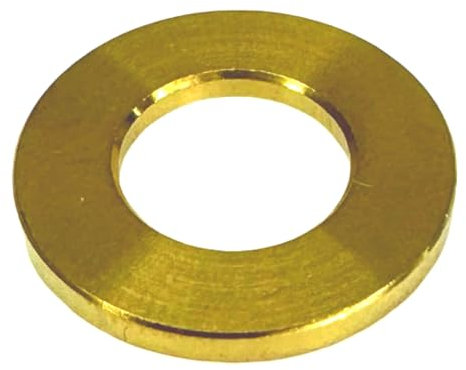 Titan Unterlegscheibe U-Scheibe DIN 125 I M5/M6/M8 I Fahrrad I Motorrad I Mountainbike I MTB I Supermoto I Tuning (Gold, M6)