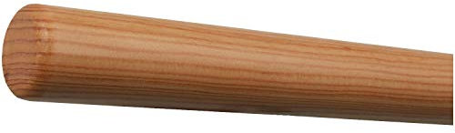 TIBU Lärche Holz Handlauf lackiert Ø 42 mm mit bearbeiteten Enden ohne Halter Länge: 500 mm / 50 cm / 0,5 m Enden:Radius gefräst