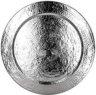 Marrakesch Plateau Design, Plateau décoratif, Plateau de Service, décoration Murale, Nice, Argent, 80 cm