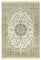 Nouristan Naveh Orient Teppich – Wohnzimmerteppich Orientalisch Kurzflor mit Fransen Vintage Orientalischer Samt-Teppich für Esszimmer, Wohnzimmer, Schlafzimmer – Ivory Grün, 195x300cm