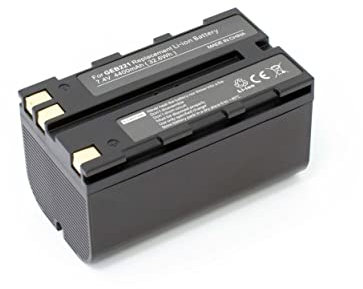 vhbw batteria compatibile con Leica Flexline TS06, TS02, TS09 dispositivo di misurazione laser, dispositivo di misurazione (4400mAh, 7,4V, Li-Ion)
