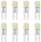 Klighten G9 LED Lampe, Natürliches Weiß 4000K Kein Flackern LED Leuchtmittel, 300 Lumen, Nicht Dimmbar 360 Grad Winkel, Ersatz 30W G9 Halogenlampe, 8er Pack