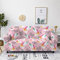 Housse Canape Imprimé Licorne Rose Housse clic clac Polyester Spandex Housse Canape Dangle Antidérapante Housse De Canape pour Élastique Universel Housse De Canapé d'angle 3 Places