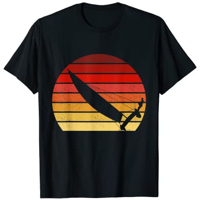 Sonnenuntergang Kat Segeln Vintage T-Shirt
