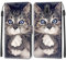 Feyten Cover per Huawei Mate 10 Lite, Custodia in Pelle Huawei Mate 10 Lite, Flip Custodia Pelle PU con [Magnetica][Supporto Stand], Cover a Libro Portafoglio per Huawei Mate 10 Lite (Gatto 1)