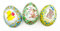 Nestler 3er Set Ostereier zum Befüllen Verschiedene Größen Motiv - Frühlingsmomente - Handgemachte Eier aus Pappe - EIN liebevolles Ostergeschenk Osterei (12 cm)