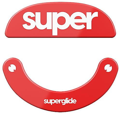 Superglide2 Piedini per mouse con superficie strutturata controllabile Realizzati in vetro ultraresistente Suola liscia e durevole per mouse da gioco wireless Pulsar Gaming Gears serie X2
