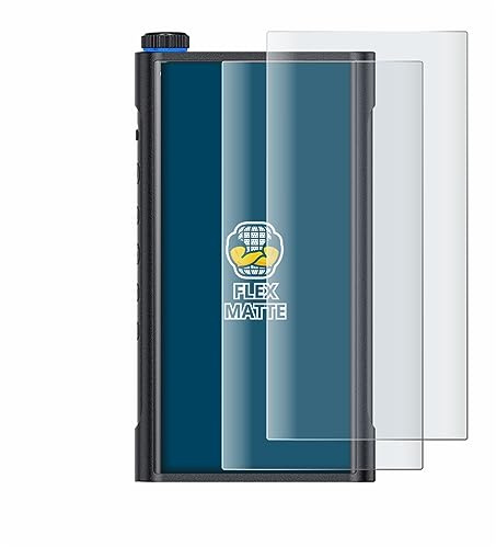 BROTECT Schutzfolie für FiiO M15s | 2 Stück Entspiegelnder Displayschutz Made in Germany Matte Full-Screen Folie Full-Cover 3D Curved Anti-Reflexion Montage Kit