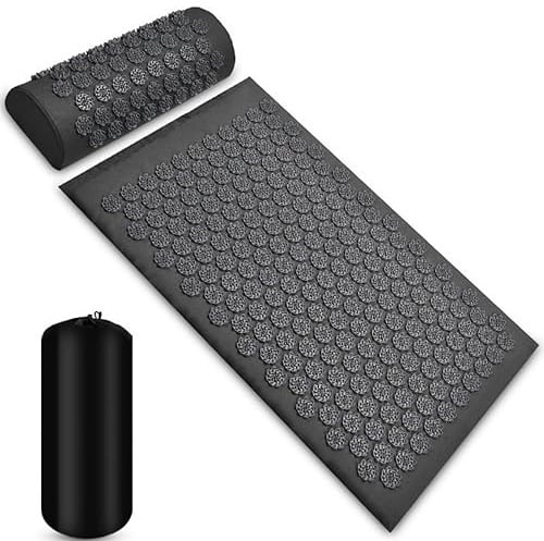 DeaVER Shiatsu Akupressur Matte Spike Massage Pad Kuznetsov's Applicator Sport Fitness Cushion Pillow Massagegerät Yoga Matte Pilates Übung