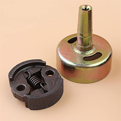 Vuzmode Kit de Engranaje de piñón de Tambor de Embrague 7T, GX25, 25cc, Motor de 4 Tiempos, recortador, Piezas de cortacésped Conjunto de Embrague de Tambor para Motosierra