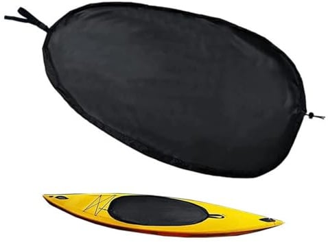 Kajak-Cockpitabdeckung – Kajak-Cockpitschutz | Cockpitabdeckung für Schlauchboot Kajak – Kajak-Aufbewahrung im Freien, wetterfestes staubdichtes Tuch für Marinas, Garagen, Seen