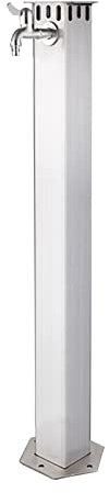 Robinets d'extérieur, Colonne d'eau de Jardin en Acier Inoxydable, Fontaine de Jardin multifonctionnelle pour Cour de Maison, Colonne de Robinet résistante aux intempéries et antigel, Pompe
