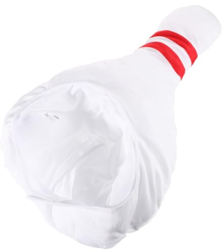 Packove Bowling Karnevalshut, Bowling KostüMzubehöR Lustige HüTe Lustiges PartyzubehöR KostüMhut BowlinghüTe KostüMparty AusrüStung PartyzubehöR Kurzer PlüSch