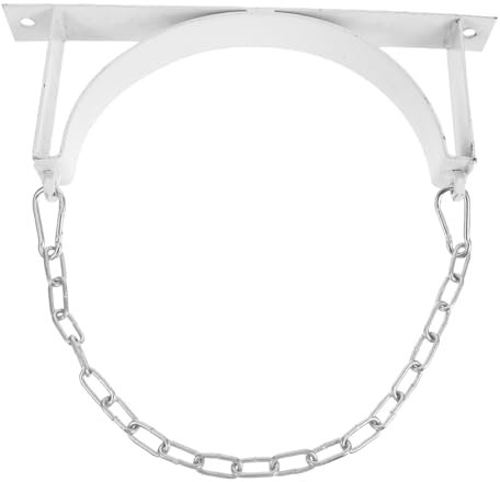 Alipis Gas Bottle Holder Wall Mounted Heavy Duty for Propane Tank Chain Mounting Bracket for Welding Gas Cylinders