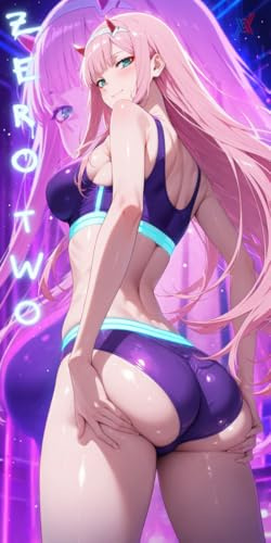WAIFUWORLD SHOP Premium Wallscroll Anime Poster | Design #68 | Manga Rollbild aus Stoff | Roll-Up Banner für Wohnzimmer & Schlafzimmer | 120x60cm