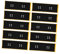 BESPORTBLE 10 Stück Finger Skateboard Rutsch Aufkleber Klebeband Schaumstoff für Fingerboards Rutschfeste Grip Tape Selbstklebende Skateboard Dekorationen