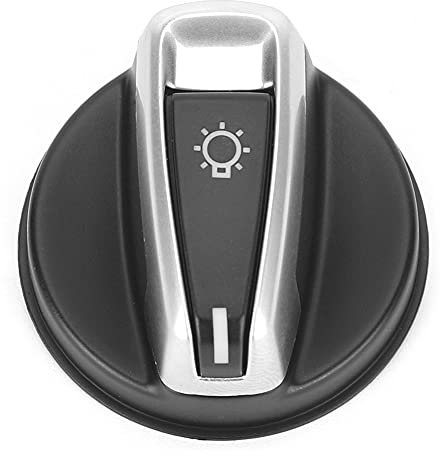 Keenso Paya del Interruptor de la Luz Delantero, Luces de la Cabeza de los Faros del Automóvil Cubierta del Botón del Botón del Botón para 3 Series 318 320 325 330 335