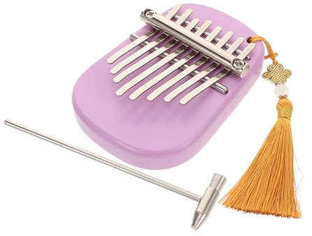 FRCOLOR Kalimba Tasten Daumenklavier Fingerklavier Tragbar Mini aus Holz für Anfänger Musikinstrument
