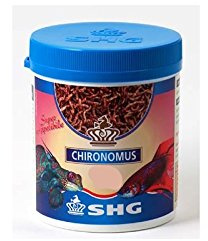 SHG Chironomus Lyophilisat 15g - Fischfutter für Fische - Medium - 15 Gramm