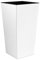 Prosperplast XL Größe weiß Innen Urbi 75 cm hoch Vase aus Kunststoff mit Liner, 7 Farben