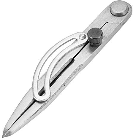 150mm Wing Leather Compasses Leathercraft Divider Drehwerkzeug zum Nähen