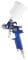 Awsuc Pistola a Spruzzo Pistola spray per vernice HVLP da 0.8 mm ugelli Pistola Spray per Verniciare con Contenitore 120 ml Aerografo Alimentazione a Gravità Professionale