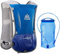 Win.Deeper 5L Sac à Dos Hydratation Marathoner Running Race Gilet d'hydratation (Bleu avec 1,5 L vessie d'eau)