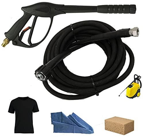 parpyon® Kit AL15T Ricambi per Idropulitrice Lavor wash professionale Pistola idropulitrice Lavor + Tubo 8 metri con attacco filettato + OMAGGI accessori ricambi lavorwash (KITAL15T)