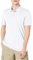 Amazon Essentials Herren Golf-Poloshirt, Kurzärmelig, Schmal Geschnitten, Schnell Trocknend, Weiß, L