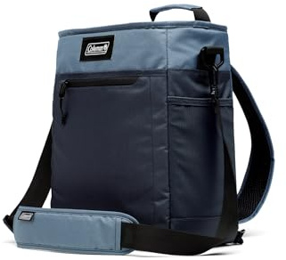 Coleman TranslatR 16-Can Leakproof Soft Cooler Backpack, Superior Ice Retention Keeps Contents Cold up to 12 Hrs, Made of Recycled Material, Great for Camping, Tailgating, Sports, Lunches & More