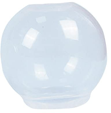 Perfeclan Moules de résine de Silicone de Boule de sphère, moules de Boule Ronde d'époxyde pour des Bijoux de résine, Cire de Bougie, Bombe de Bain, 100mm