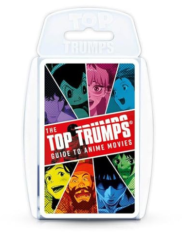 Top Trumps The Guide to Anime Movies Specials Card Game, Play with Wolf Children, Ride Wave and Astro Boy, educational gifts and toys for boys and girls ages 6 plus