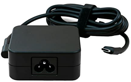 Adaptador de corriente USB-C de 65W 45W Cargador de Chromebook para computadora portátil para HP Chromebook X360, HP Spectre; Lenovo Chromebook ThinkPad Yoga; Acer Asus Dell Chromebook Charger y más